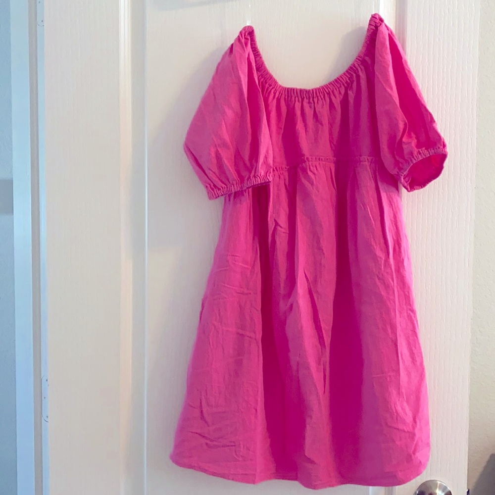 Vici off the shoulder pink dress